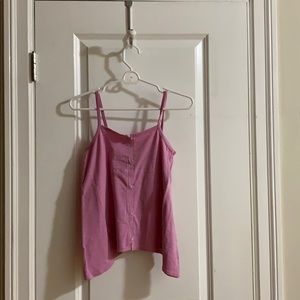 Button up tank top